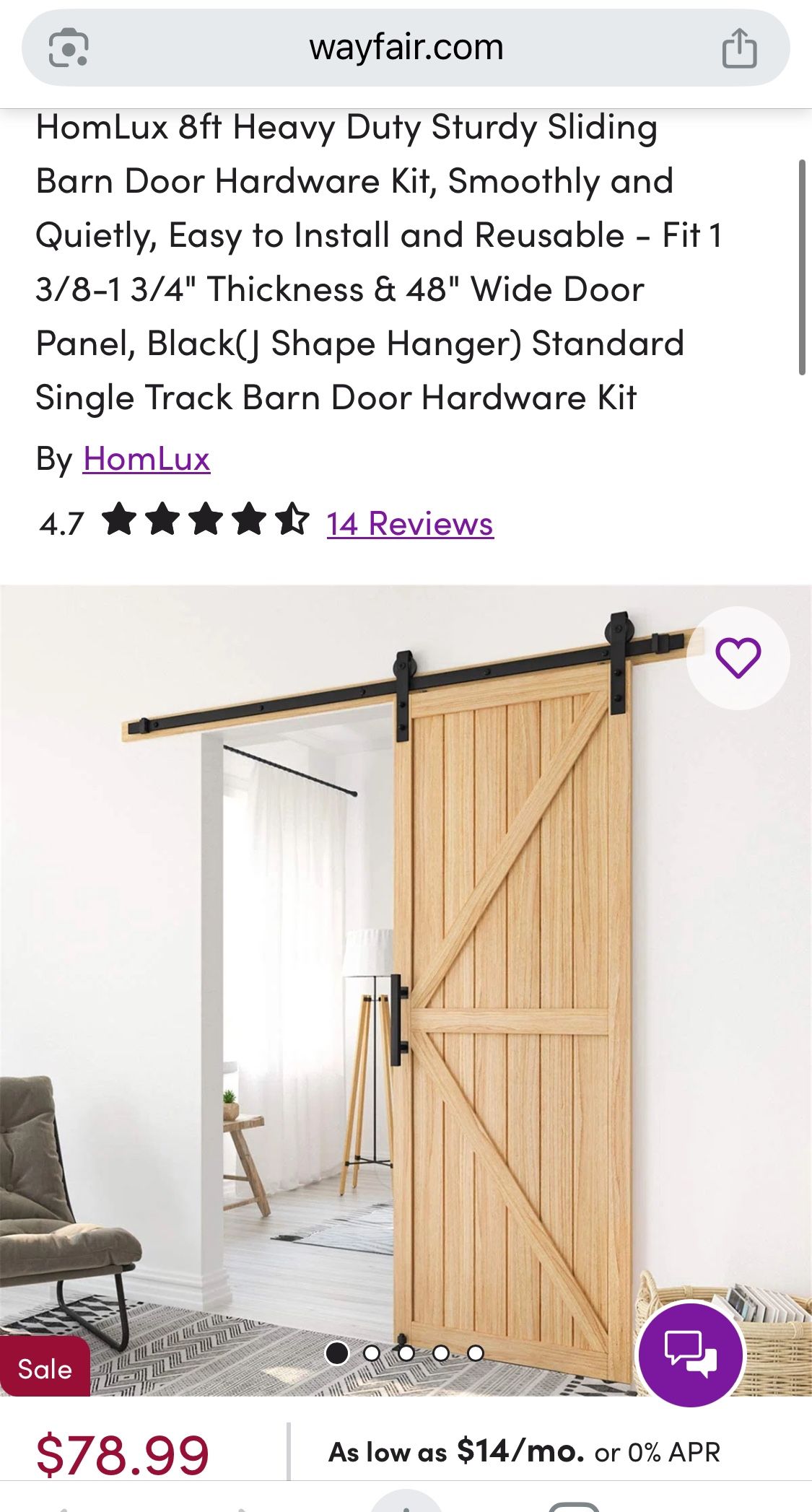 Heavy Duty Barn Door Hardware