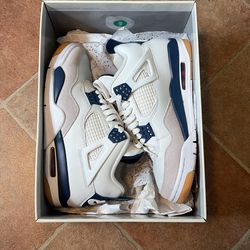 Jordan 4 navy sb size 8 men lightly used
