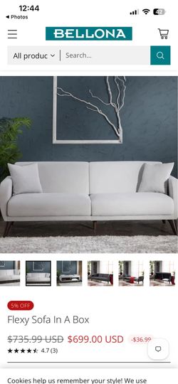 Bellona Flexy Sleeper Sofá