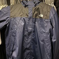 Men’s The North Face Antora Rain Jacket Summit Navy/Black