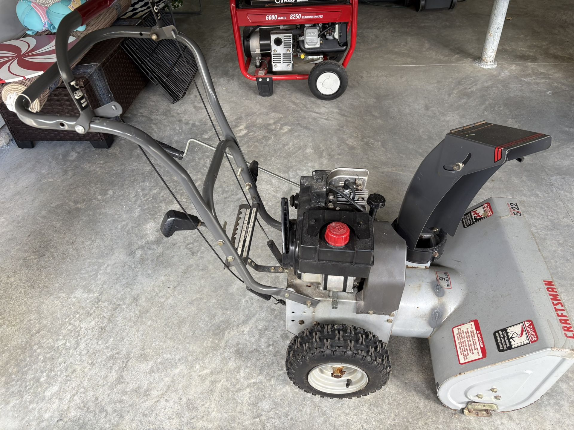 Craftsman 5HP 22” Self-propelled Snowblower
