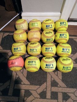 RIF 1 fastpitch softballs 10"
