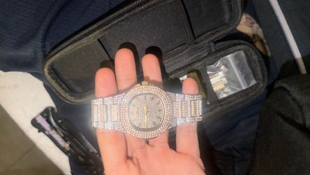 Iced out watch brand new