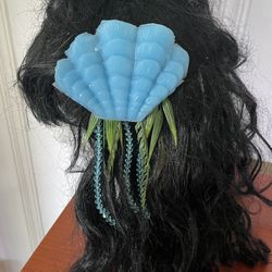 Swimmable Mermaid  Silicone Shell Hair Comb 