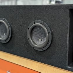 Soundqubed HDX 6.5" Subwoofers And Box