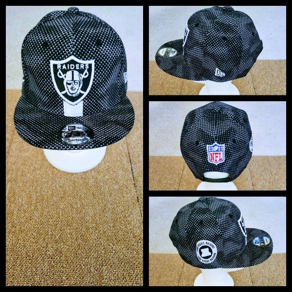 LAS VEGAS RAIDERS NFL FOOTBALL π SNAPBACK HAT.