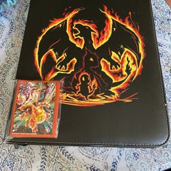 Zip Up Binder With Pokémon Cards