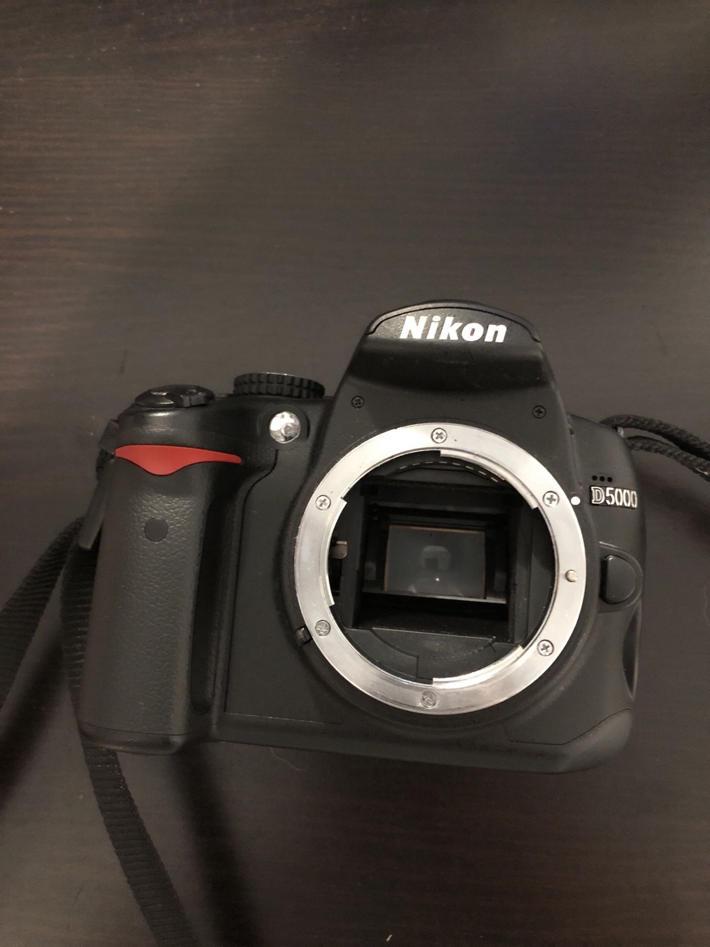 Nikon D5000 with 2 lenses