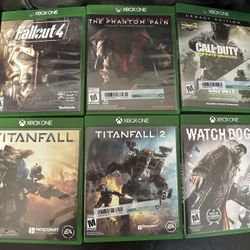 18 XboxOne Games, 1 Xbox 360 Games Perfect Condition 