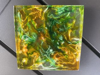 Porta Baso De Resina Epoxica