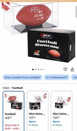 Brand new football case