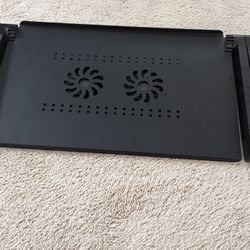 Foldable Laptop Stand With Inbuilt Fan