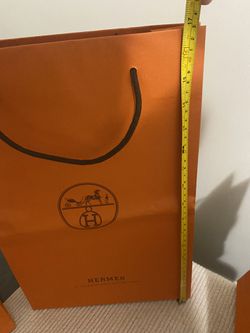 Hermes Shopping Paper Bag