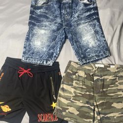 3 pairs of summertime Jorts/Shorts