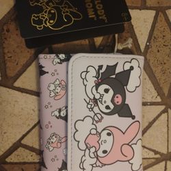 Brand New My Melody And Kuromi Wallet