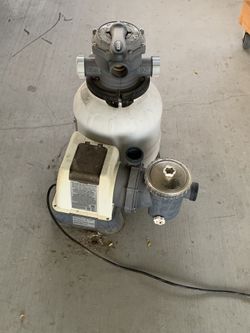 Intex Sand Filter Water Pump