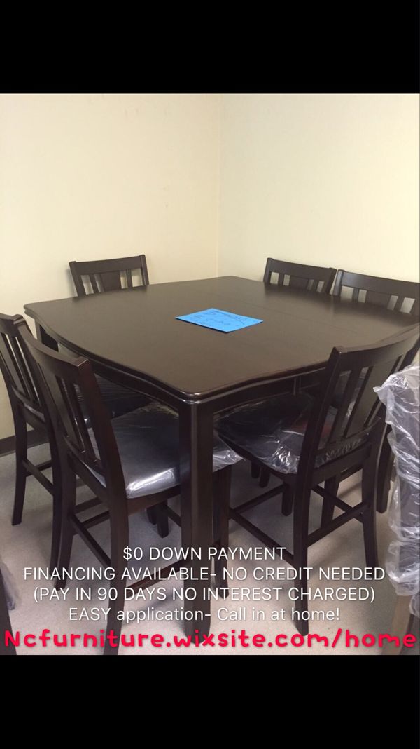 7 PCS COUNTER HEIGHT DINING TABLE SET (Furniture) in Norcross, GA ... 7 PCS COUNTER HEIGHT DINING TABLE SET (Furniture) in Norcross, GA ...