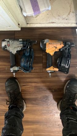Roofing nail guns