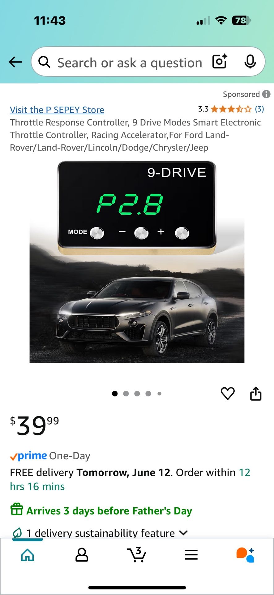 Throttle Response Controller