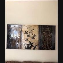 20 by40 hand painted canvas 