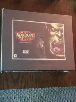 Warcraft 3 Reign Of Chaos Collectors Edition Blizzard PC NEW World of Warcraft