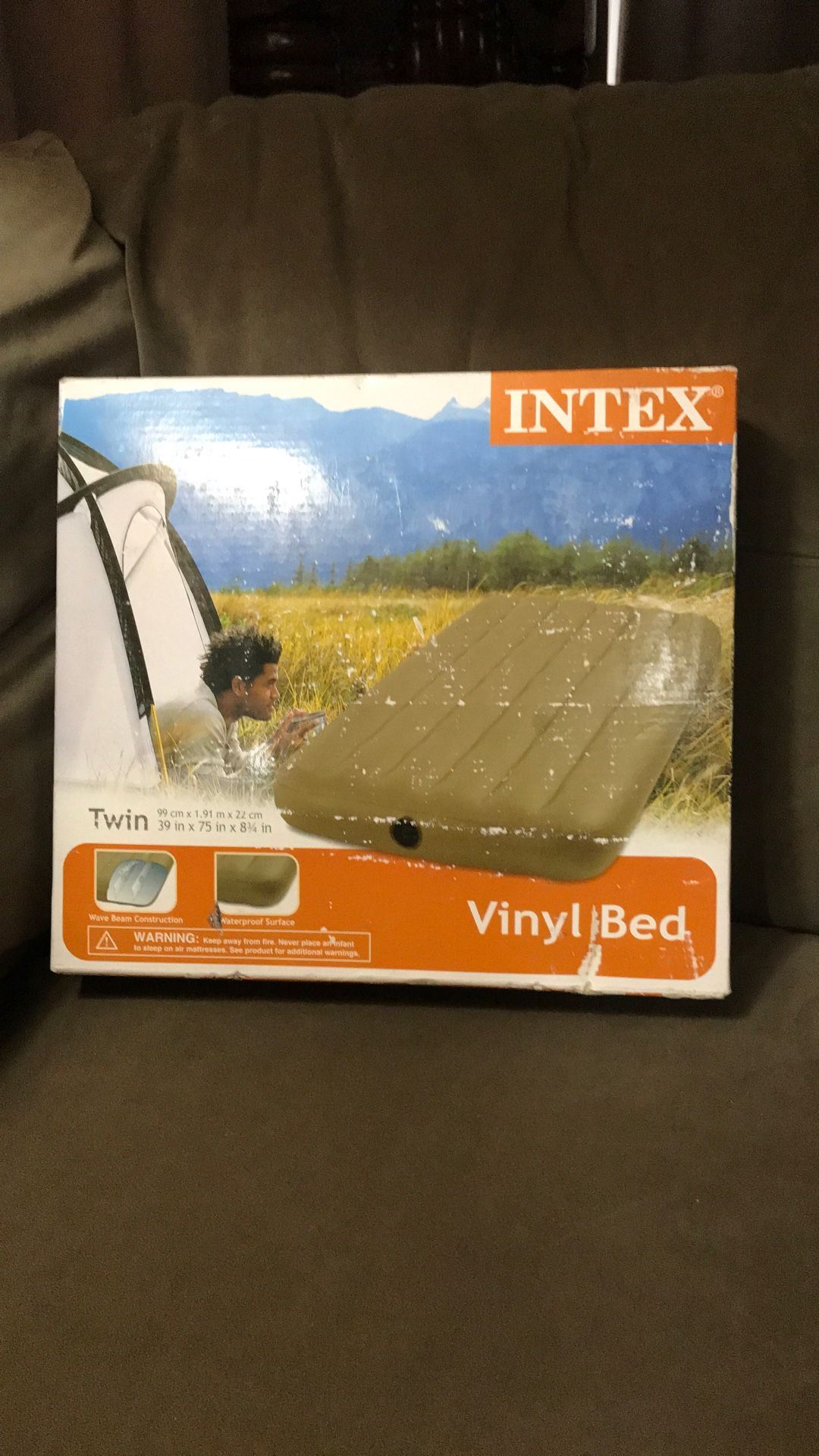 Intex Twin Vinyl Bed