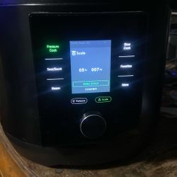 Digital Crockpot With Scale 