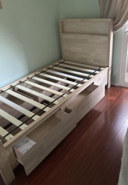Brand New Twin Bed + Organic Mattress