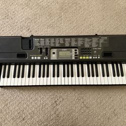 Casio CTK-710 Electronic Keyboard USB 100 Rhythm 242 Tone 50 Tested Works