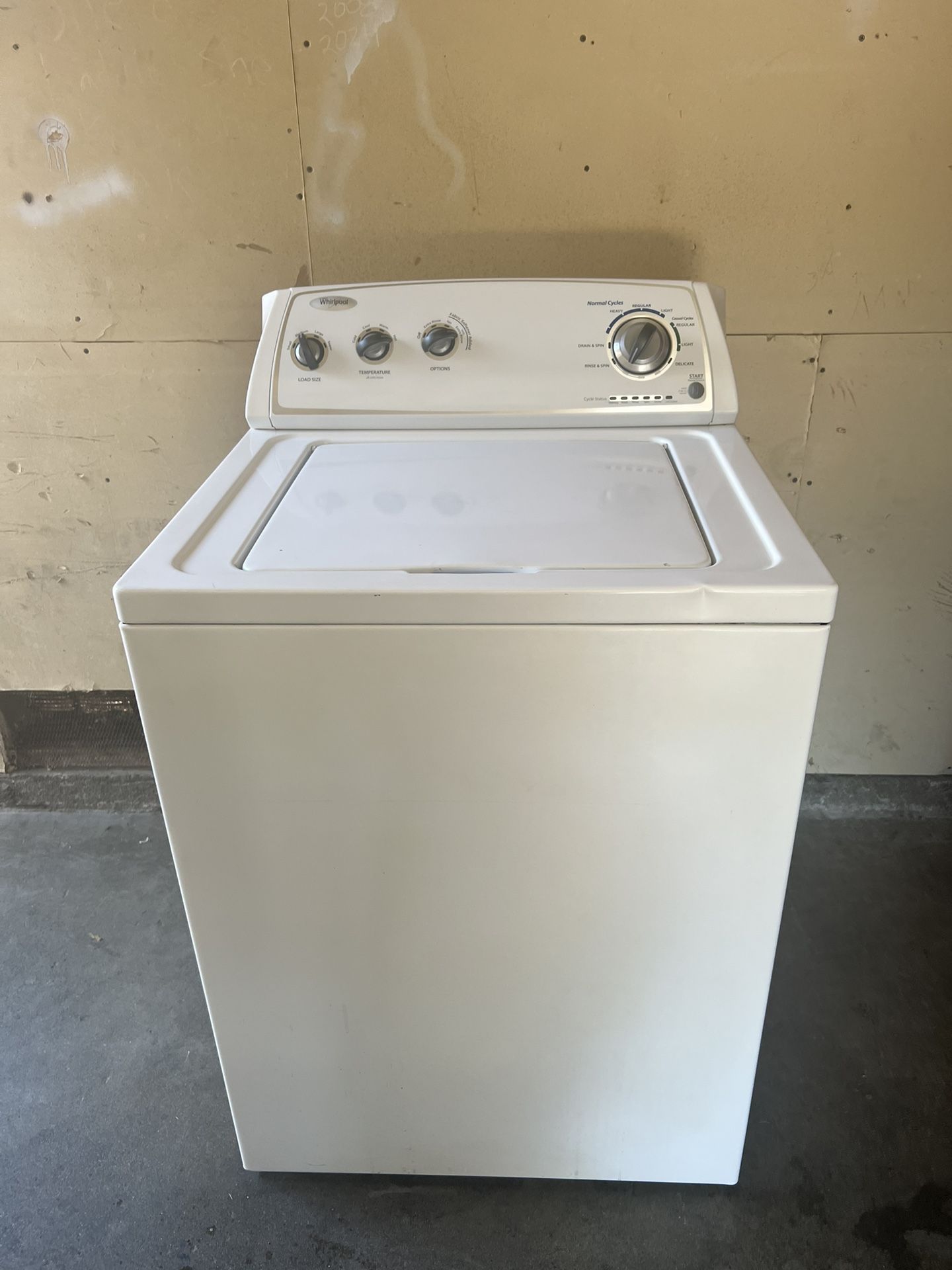 Whirlpool washer
