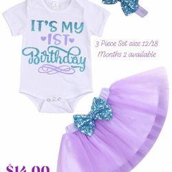 Baby Birthday Outfit