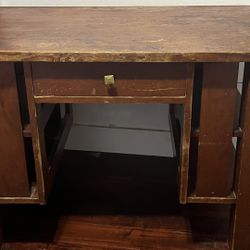 Arts & Crafts Wood Desk
