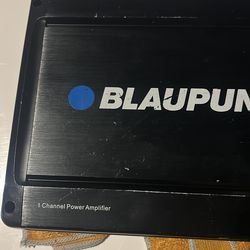1500 watt Blaupnkt amp
