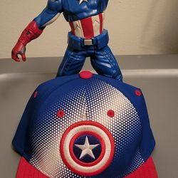 Youth Cap  and  6 inch Action Figure 