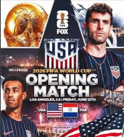 2 tickets World Cup - USA vs Paraguay
