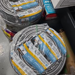 12/2 Mc Cable Solid Metal Armored Wire