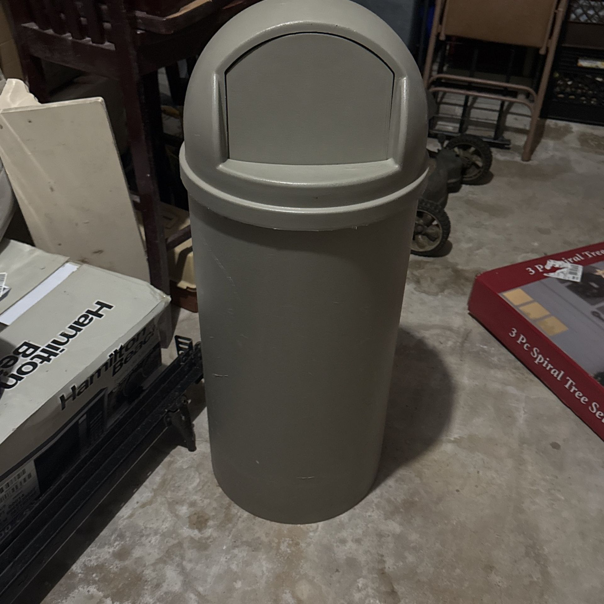 Our Door Trash Can