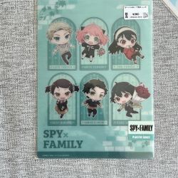 Spy Family Plastic Sheets