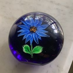 Glass Paperweight Decor 