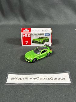 1/65 Takara Tomy Tomica #7 - Green Mercedes-AMG GT R GTR (2016)