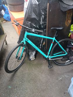 Teal Vintage Bicycle