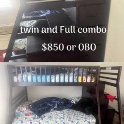 Twin Top Bunk/ Full Bottom Bunk