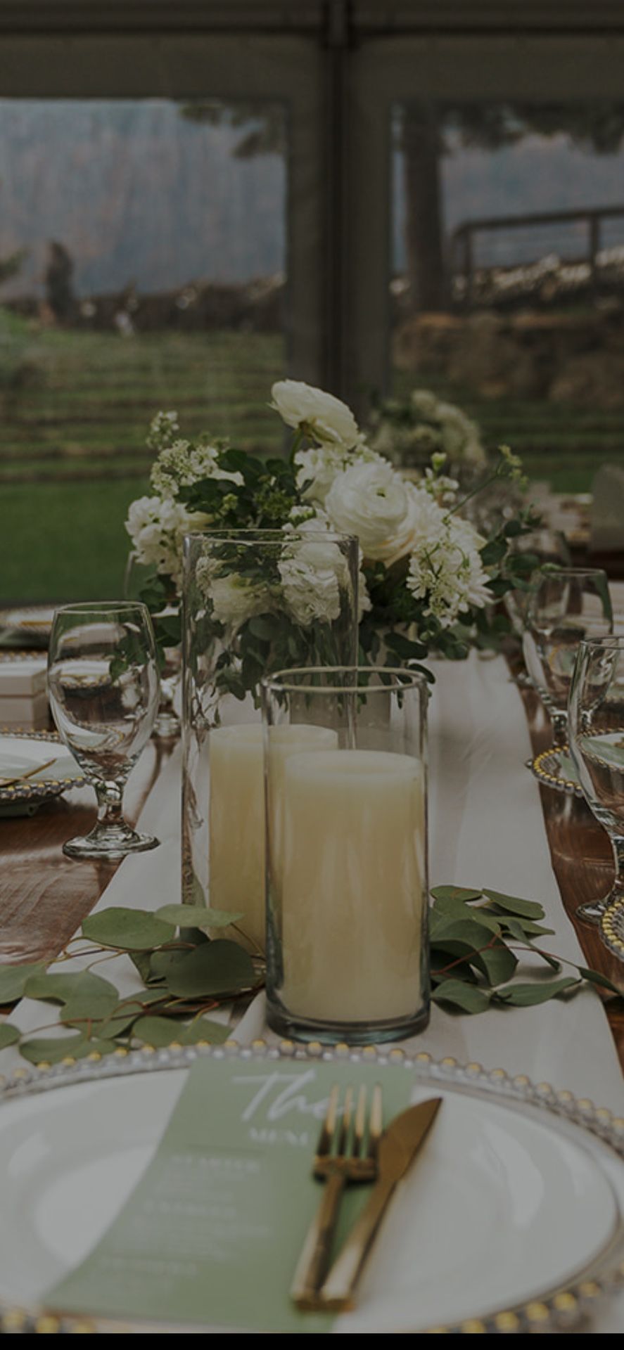 20 Hurricane Vases For A Wedding 