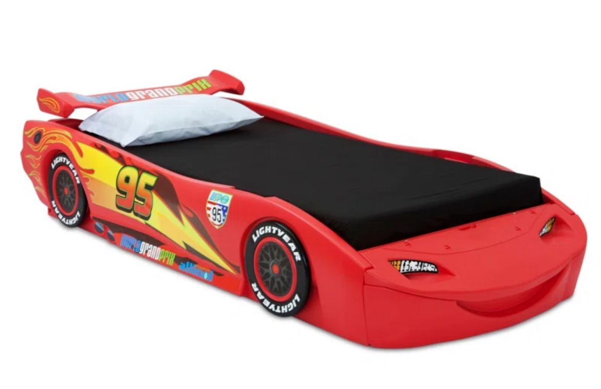 Disney Pixar Cars Twin Car Bed