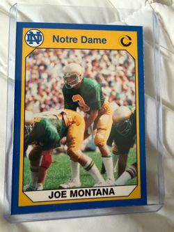 1990 Collegiate Collection University of Notre Dame - Joe Montana #40