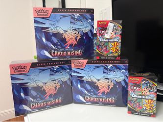 CHAOS RISING ETB AND BOOSTER BUNDLE
