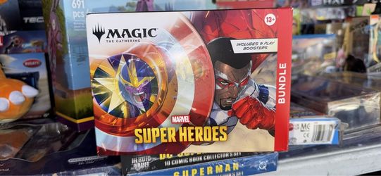 Marvel Super Heroes Magic The Gathering Bundle Box NEW FACTORY SEALED MTG