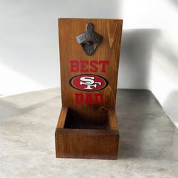 Best Dad Niner Bottle Opener 
