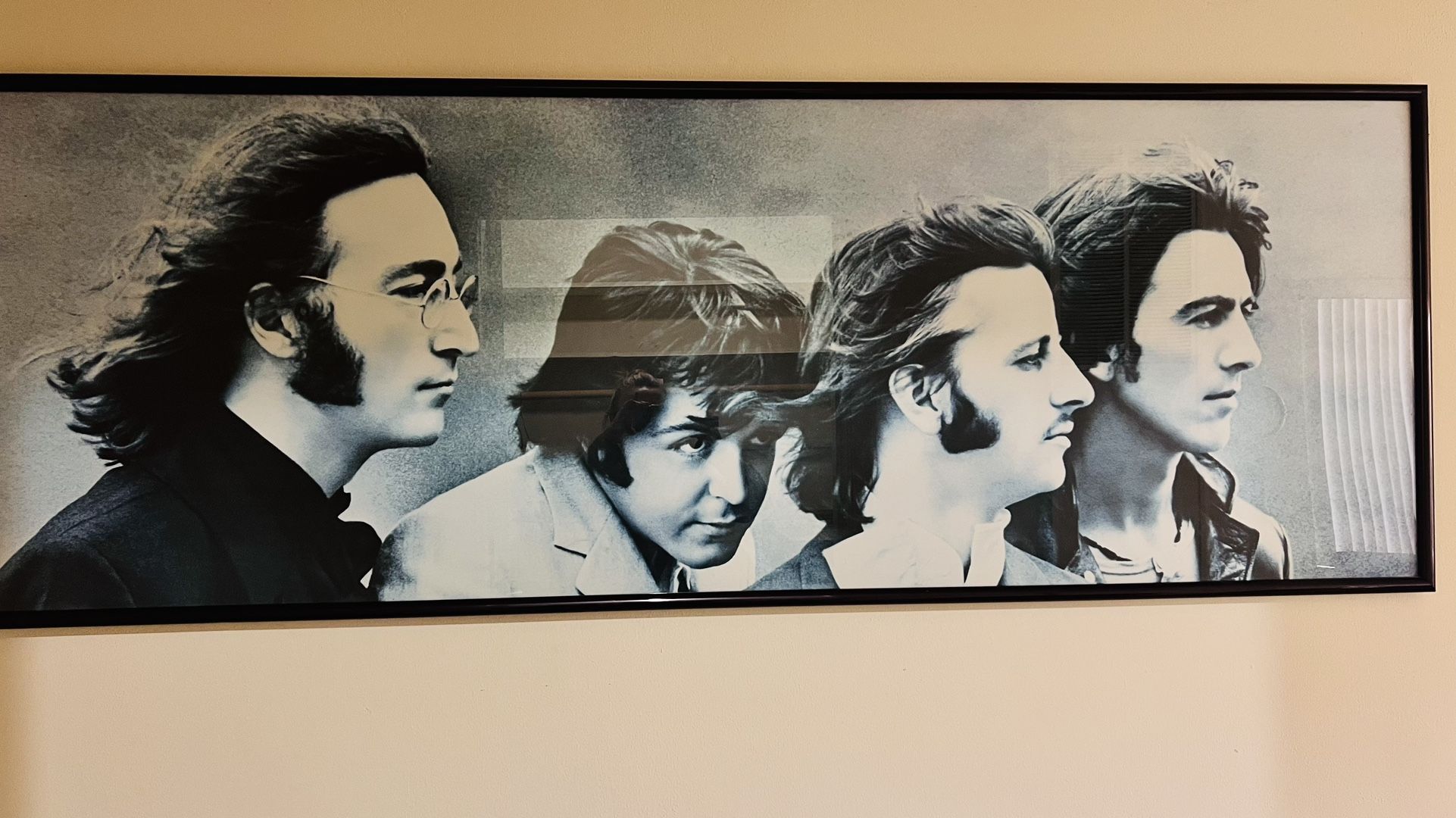Large Beatles Picture 75” X 27” $150