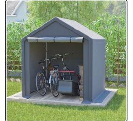 New in box. Waterproof All-Season Outdoor Storage Shed